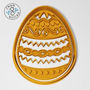 Easter Egg - Cookie Cutter - Fondant
