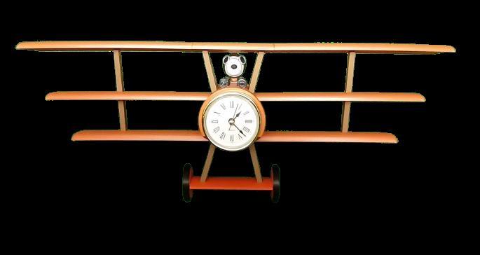 Red Baron Wallclock