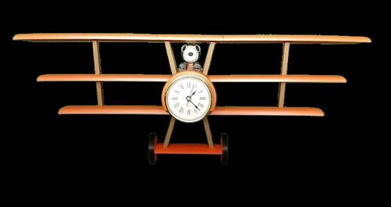 Red Baron Wallclock