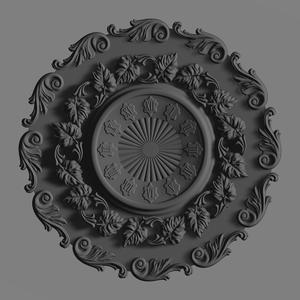 flower clock cnc design