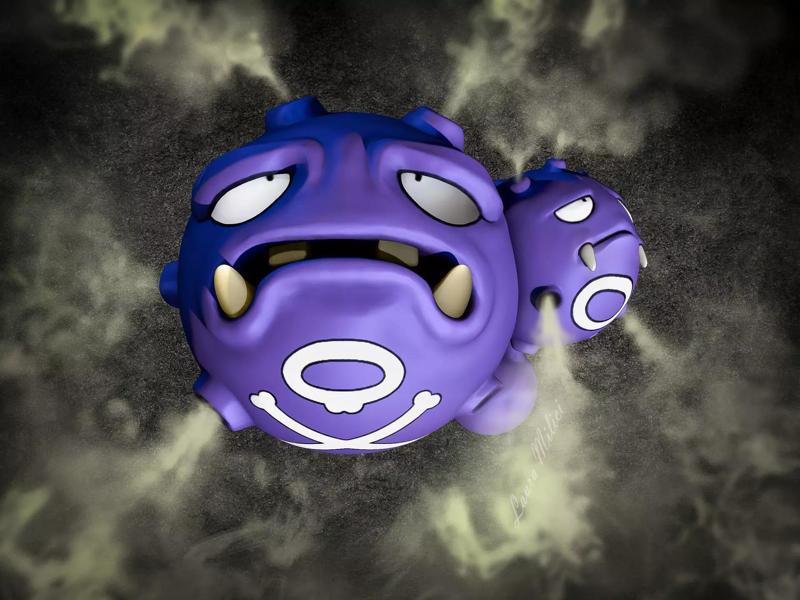 WEEZING incense holder