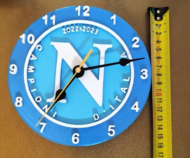 🕒 Orologio del Napoli Campione d'Italia 2023 🏆