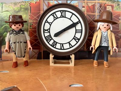 Playmobil Clock from Back to The Future 3 part III