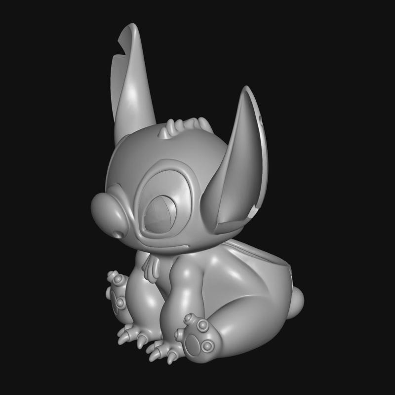 Stitch planter, pencil holder, container from Lilo and Stitch