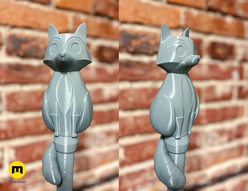 Raccoon Palisman Staff - The Owl House