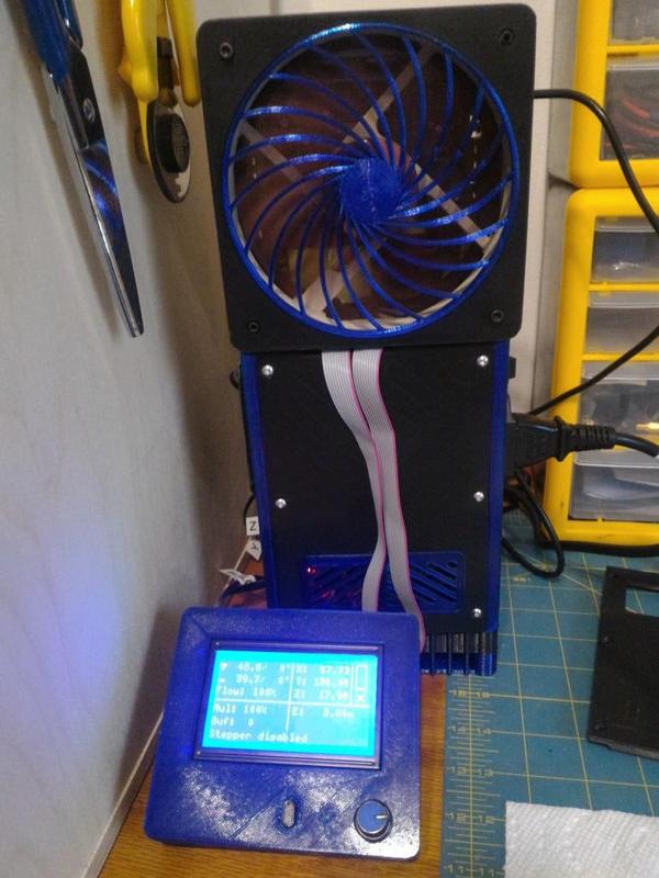 RepRap Ramps Power Supply Enclosure - Replacement Front Cover For LCD