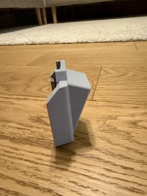 Angled Parkside battery holder for multiconnect/opengrid