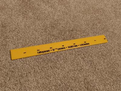 Attoparsec Ruler