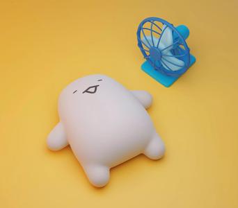 Funny Lazy Summer Day Blob 3D Printable