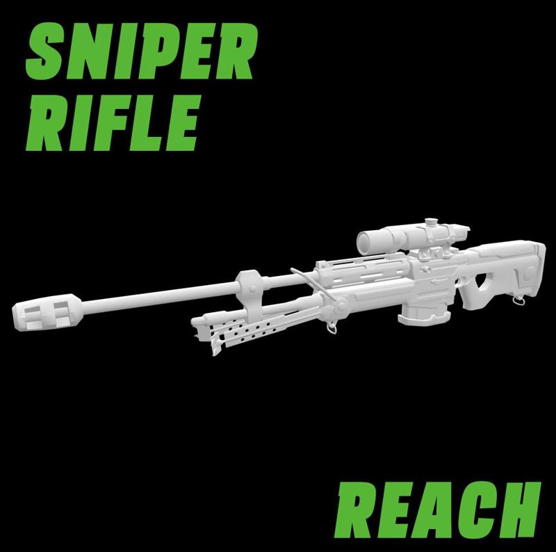 Halo Reach Sniper Rifle!