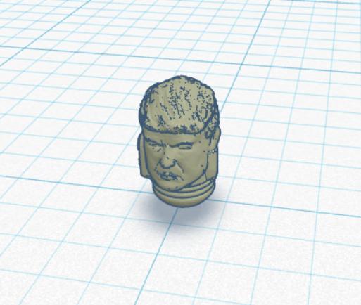 Trump Space Marine Heads