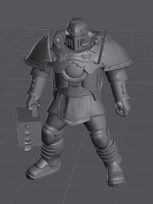 imperial knight pilot/sir hector, but he got a promition