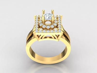 Classic Engagement Ring  1WR89