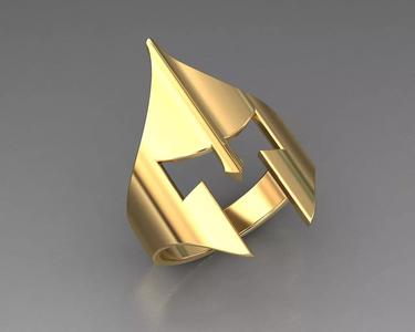 Helmet Gladiator Ring