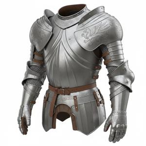 Medieval Knight Shoulder Armor Set - Printable Pauldrons for Cosplay & Display | Wearable Fantasy Armor 3D Model