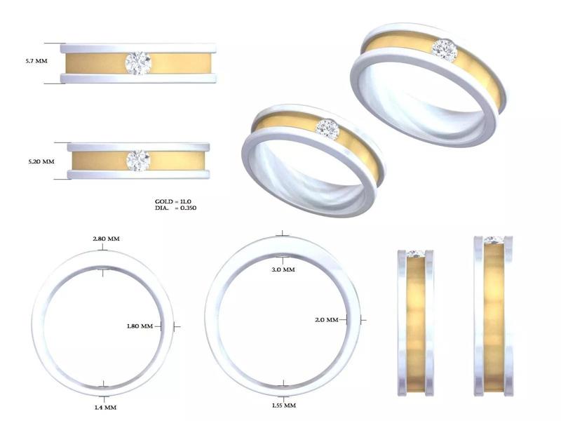 H stern luxury diamond ring