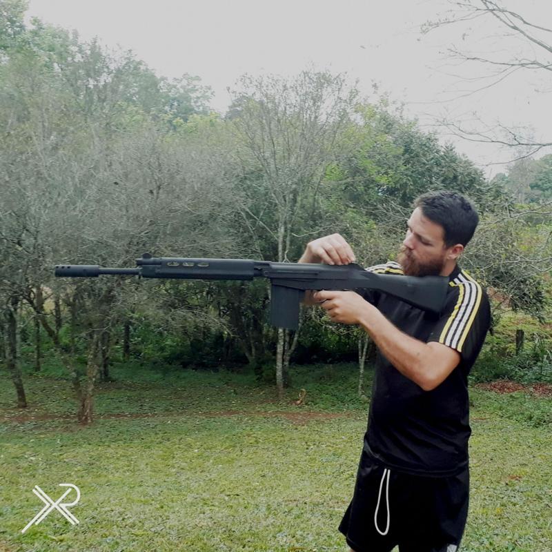 Gun FAL 762 M964 Fuzil Automático Leve