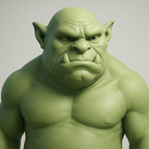 Ogre 3D Model – STL File for 3D Printing