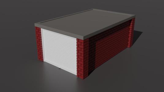 Brick Garages - Suitable for Marvel Crisis Protocol, Zombies and Modern Gaming