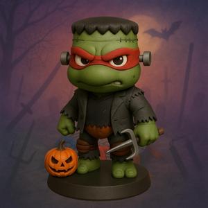 Raphael - Frankenstein Halloween (TMNT) - Stylized Figure STL