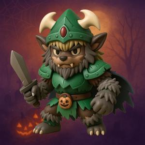 Celtic Guardian (Werewolf) - Halloween Edition (Yu-Gi-Oh!)