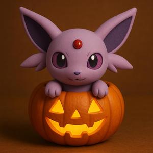 Espeon - Halloween Pumpkin Escape