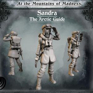 Sandra the Arctic Guide - At the Mountains of Madness Campain