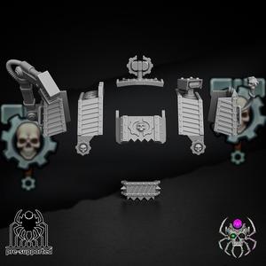 Decorative Panels Protector of Metal Warriors