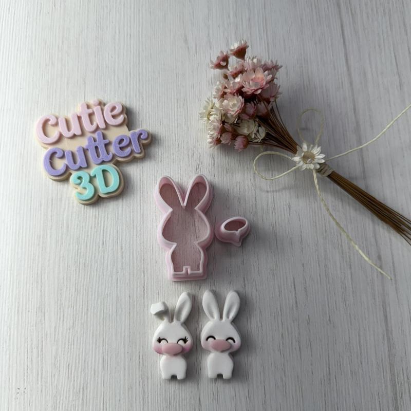 Cute Bunny Cookie Cutter - 11101