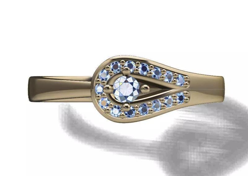 Ring solitare