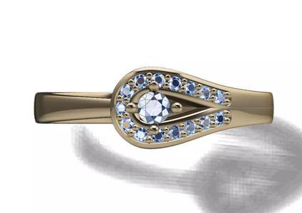 Ring solitare