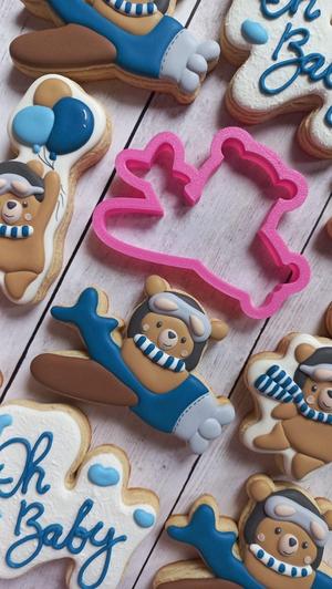 Bear and Airplane Cookie Cutters