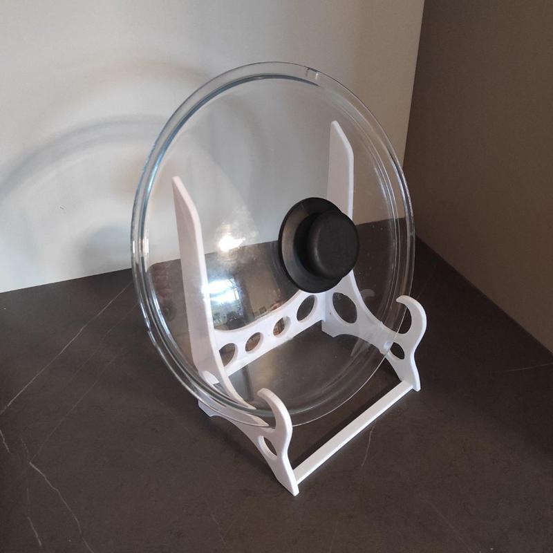 Lid stand for the kitchen