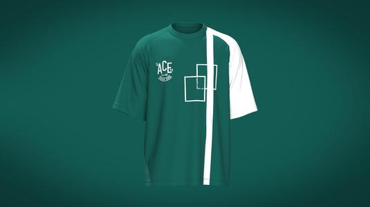 Men Raglan Tshirt - ACE  | Marvelous / Clo3d / obj / fbx