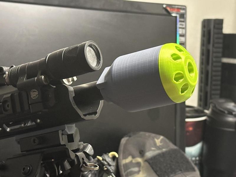 AIRSOFT 14mm CCW MOCK NGSW silencer