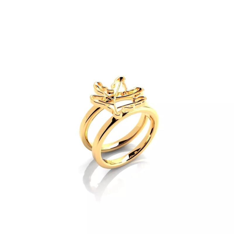 Ring set 006 3Dprintable model