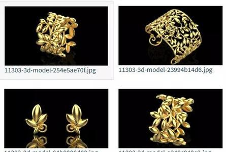 Leaf Ring Bracelet and Earrings set 11303