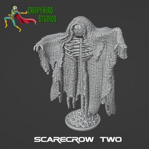 Fantasy 28mm Scale Scarecrow Two STL | Printable Miniature for Tabletop Gaming, RPGs, and Dioramas