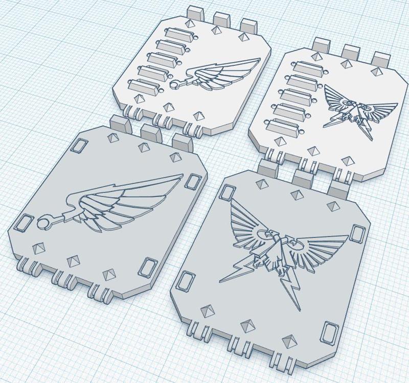 Grimdark Ground Plunderer Doors for the 3rd Legion of King's Kids