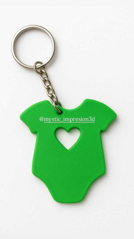 BABY BODYSUIT KEYCHAIN