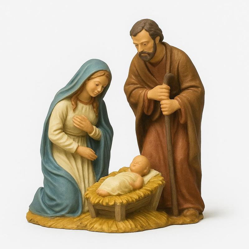 Jesus child Mary and Joseph