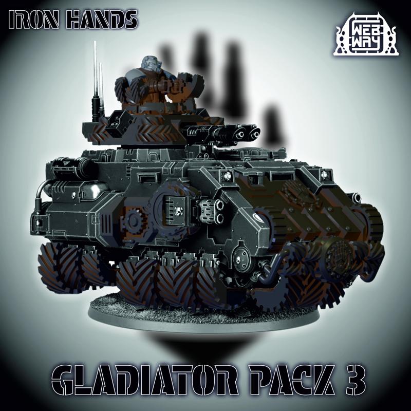 Improvement Pack for Iron Hands Gravity Tank 3