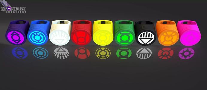 Lantern Corps LED rings Set All 9