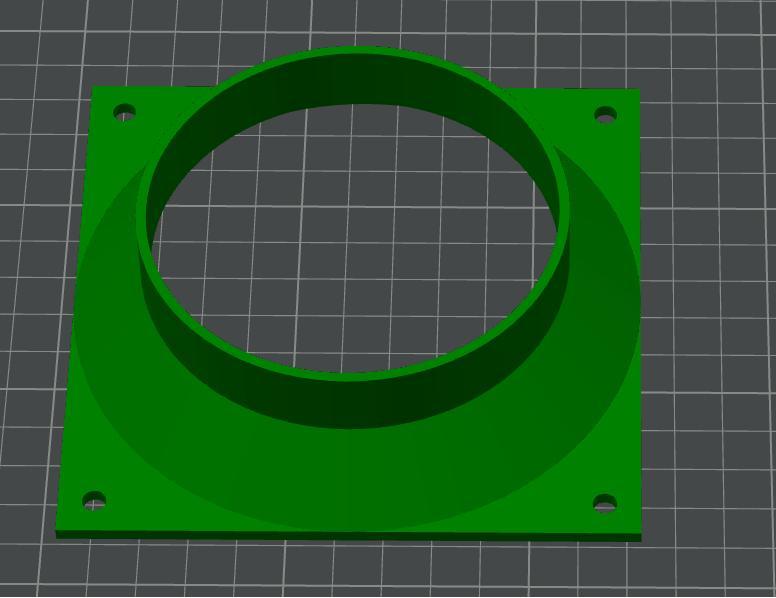 120mm to 90mm Ventilation Duct Adapter - Adapter for Exhausts, Fans and Flexible Ducts