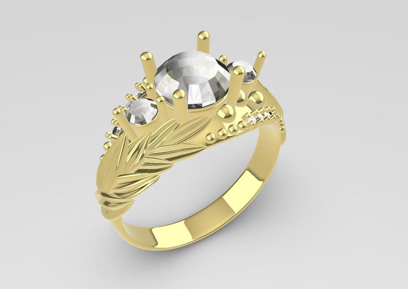 ENGAGEMENT RING - SAPPHIRE