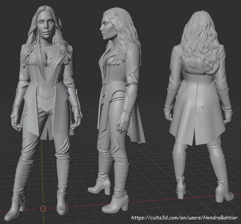 Wanda Scarlet Witch- Fanmade