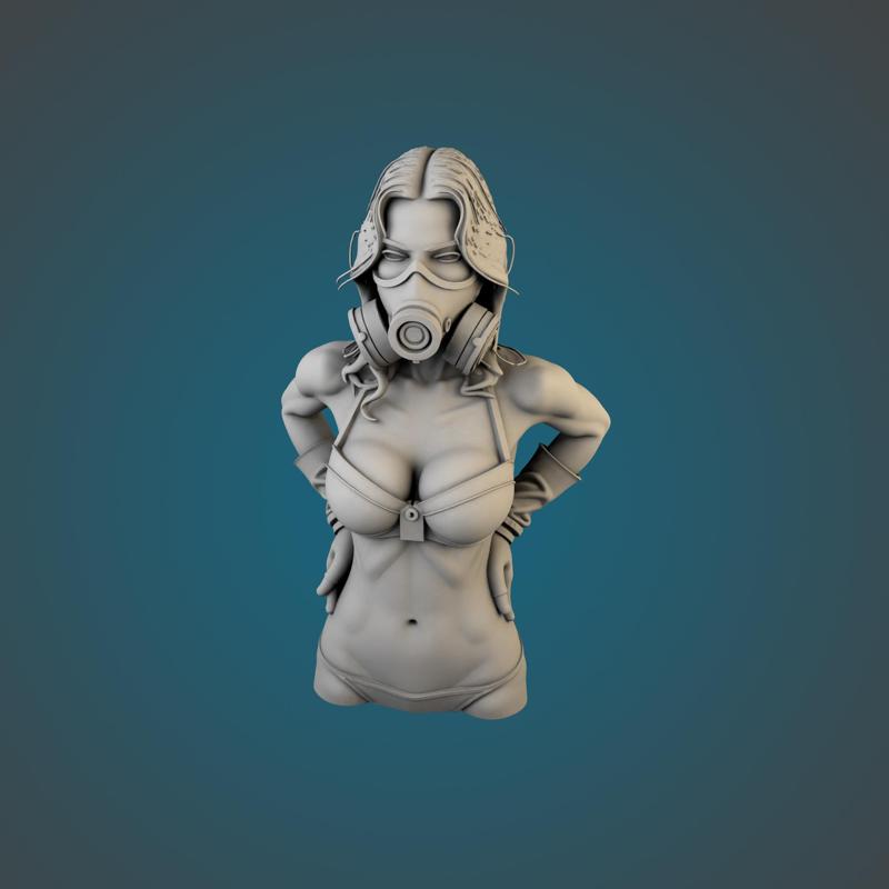 Gas mask Girl