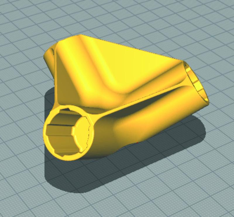 Esquinero para caño - Spout corner