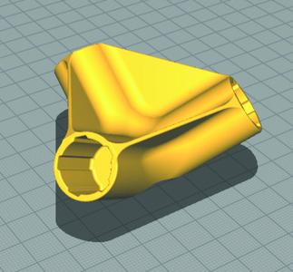 Esquinero para caño - Spout corner