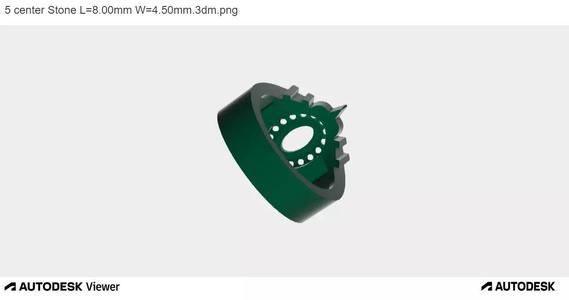 Men Ring with an Oval Cut Center Stone